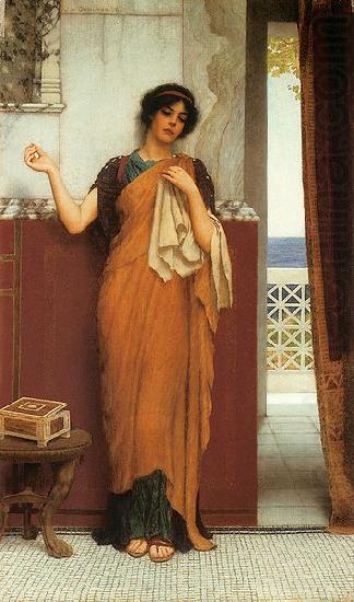 Idle Thoughts, John William Godward